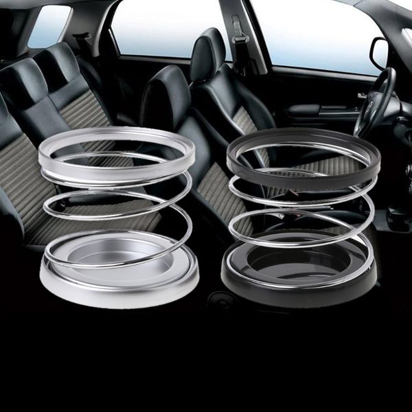 

creative wire spring folding car cup drink holder auto vehicle phone organizer