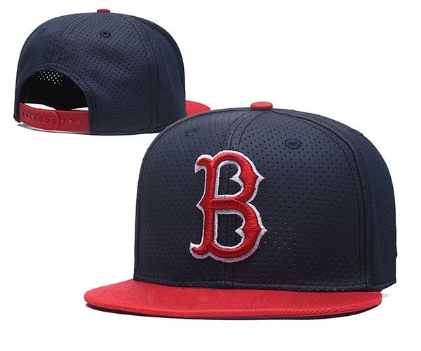 

2019 Новое Прибытие мужская Бостон Snapback Шляпы Команда Вышивка Буква B логотип Спорт