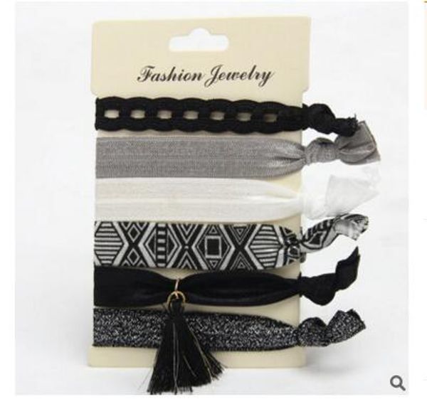 Girls Hair Ornaments Headwear Scrunchy Women Lace Flat Stars Hair