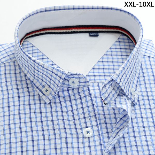 

2017 new comming mens cotton shirts formal dress shirts very big extra large long sleeve plus size 42 43 44 45 46 47 48 49 50, White;black