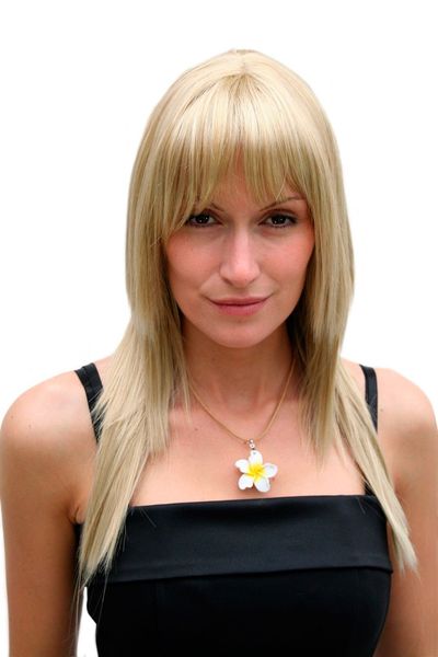 

wig blonde women's synthetic cosplay hair wigs 55 cm, Black;brown