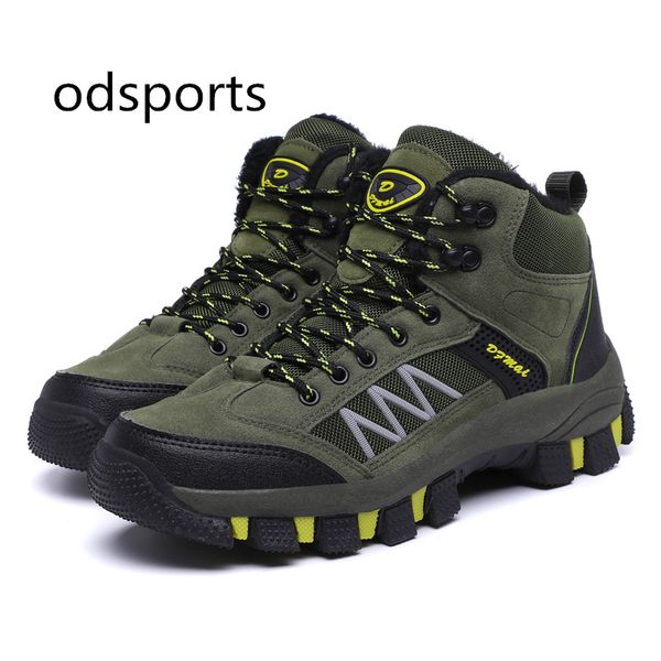 

hiking shoes new autumn winter brand outdoor mens sport cool trekking mountain gray green