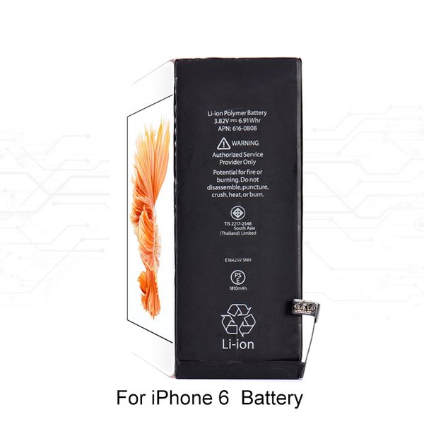 

Replacement battery for iphone 5 5 6g 6 6plu 6 plu 7g 7 plu real capacity built in battery for iphone 6g 1810mah
