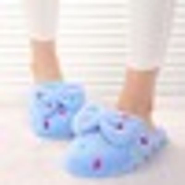 

winter women shoes lovely bow-knot home floor soft cotton-padded slippers winter female indoor slippers sapato feminino, Black