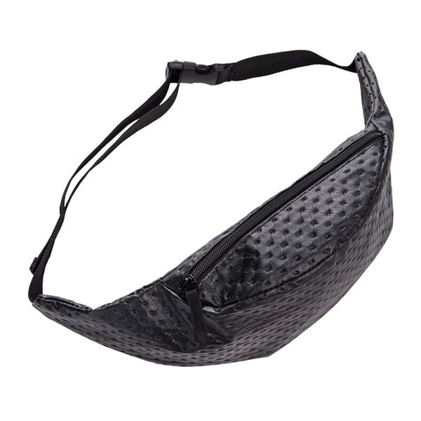 

waist bags women designer fanny pack fashion belt bag men black dots leather fanny pack money bag teenage girl travel purse