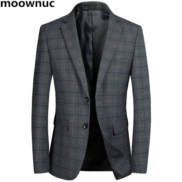 

2018 autumn mens plaid blazer jacket casual slim fit blazers suit business dress masculino mens formal blazer men plus size 3xl, White;black