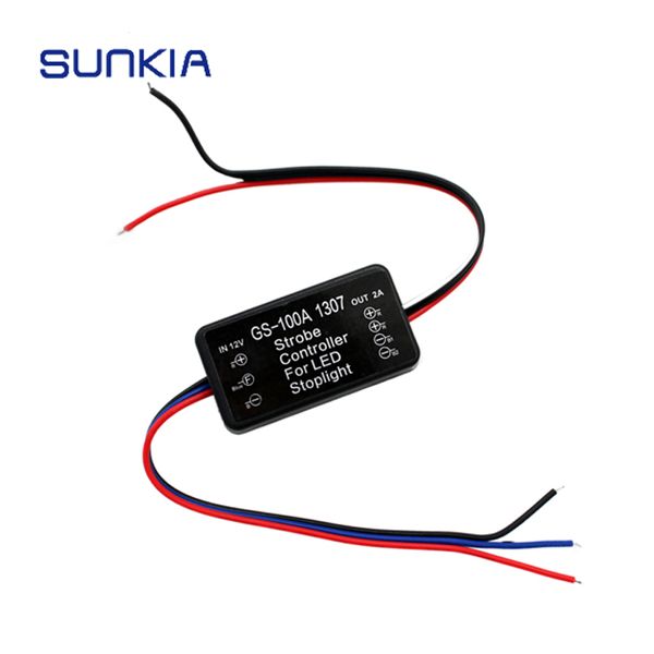 

flash strobe controller gs-100a flasher module for led brake slight lamp 9-30v wholesales