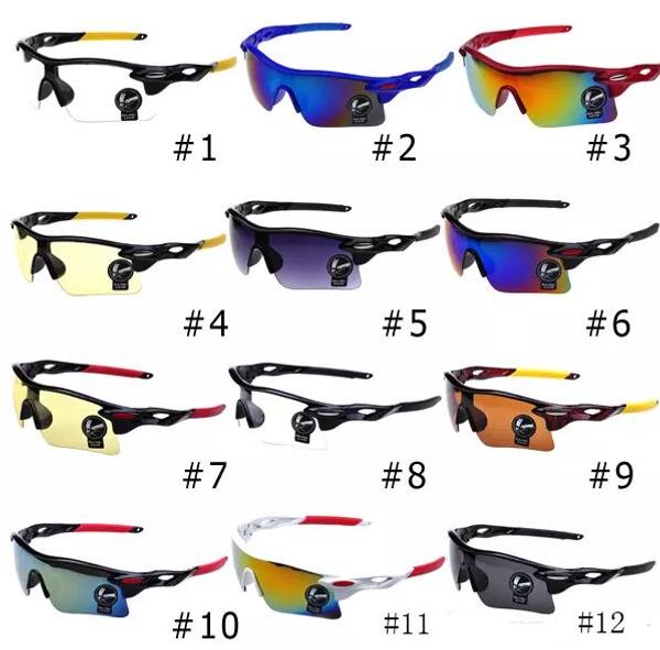 

bicycle glasses uv400 sunglasses men goggle cycling riding protective cycling cool eyewear sports sunglasses colors 12 a+++ lfdbw, White;black