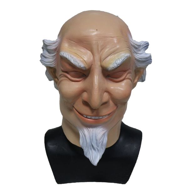 

vivid old man latex mask for men and women halloween party cosplay
