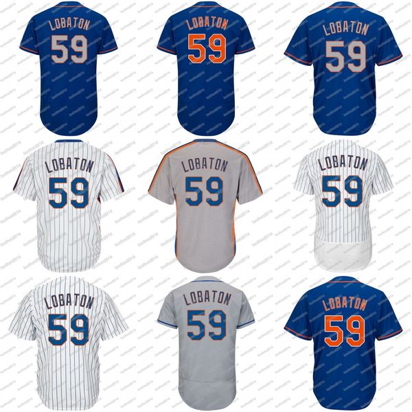 

59 Jose Lobaton 63 Tim Peterson 62 Scott Copeland Jose Bautista Jacob deGrom Rafael Montero Jose Reyes Amed Rosario Jay Bruce Jerseys
