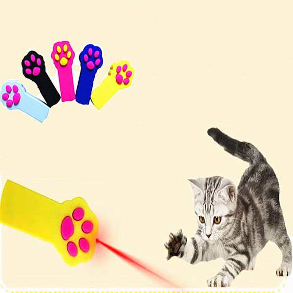 Acheter Empreinte Laser Drôle Chat Jouets Pour Animaux De Compagnie Infrarouge Led Stylo Laser Chat Fournitures Fournit Drôle Chat Bâton Laser Jouet