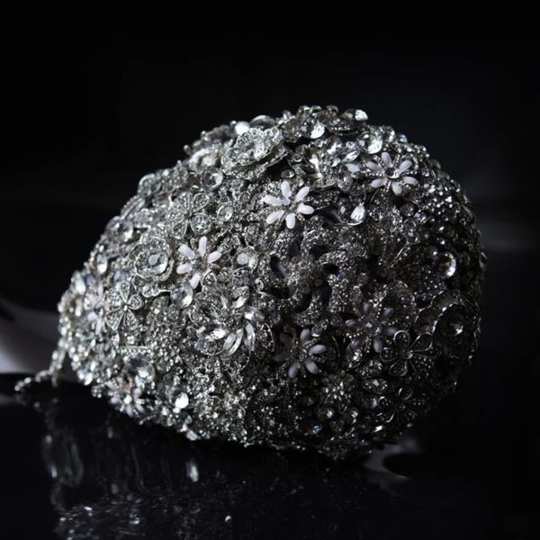 

eternal angel festive supplies customized rhinestone droplet bouquet bride hand bouquet wholesale