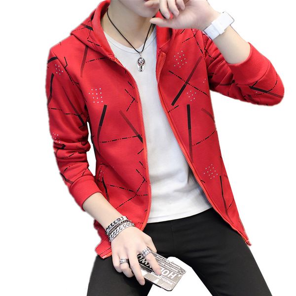 

xt1364 2018 spring autumn new korean version student youth men fashion hooded sweatshirt wholesale, Black