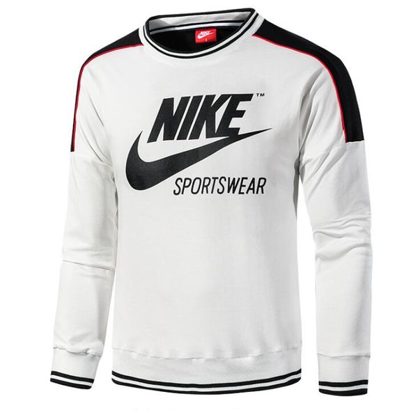 

Осень С Длинным Рукавом O-Образным Вырезом Толстовки Для Мужчин Письмо Печати Тонкий Лоскутное Мужчины Дизайнер Толстовки Мода Хлопок Толстовки Мужчины Бесплатная Доставка