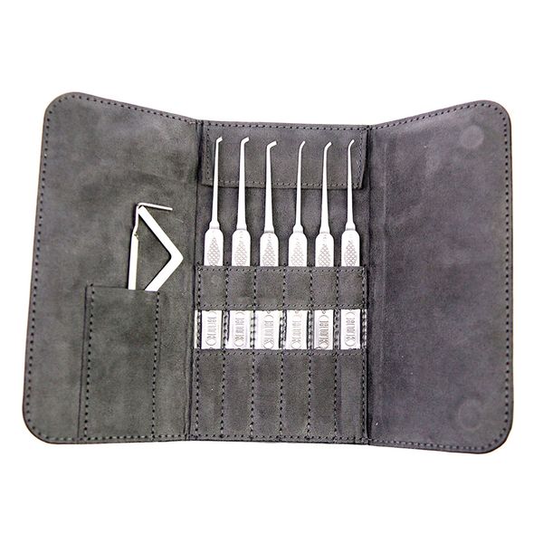 

HUK 6 Piece Hook Pick Set - Splendid Quality - Replacement Hook Picks for other Lock Pick Sets