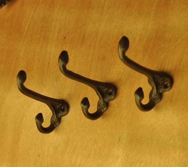 Wholesale Cast Iron English Style Coat Hooks Hanging Rack Hook