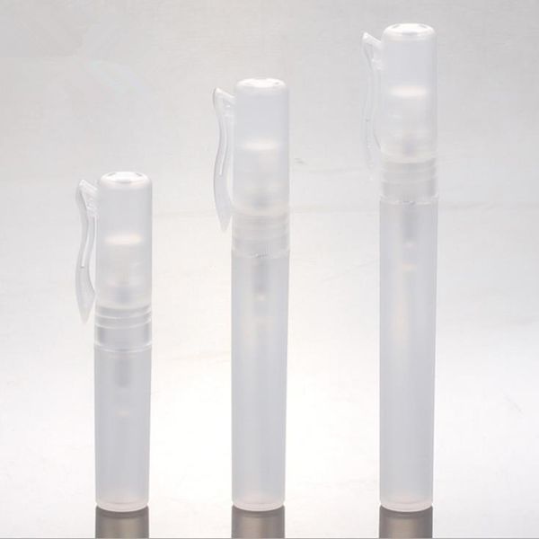 

5 мл 8 мл 10 мл путешествия портативный духи многоразового бутылки пустой спрей косметические контейнеры атомайзер пластиковая ручка F466