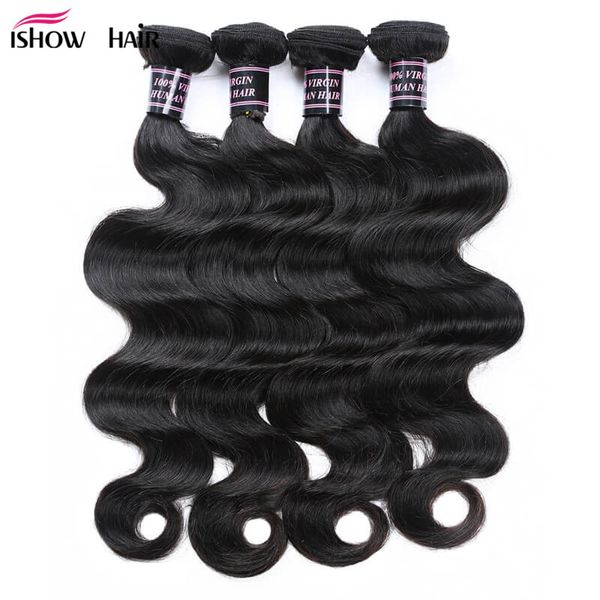 

indian deep wave brazilian body hair extensions peruvian virgin human hair bundles wefts deep wave water kinky curly malaysian yaki straight, Black