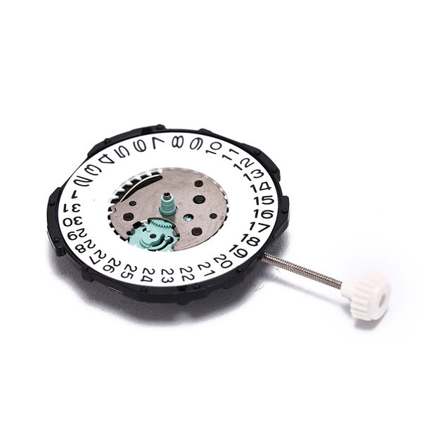 

1pc quartz round watch hand winding movement time display watch repair tool