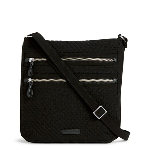 

Iconic Тройного Zip Hipster Crossbody плечо сумка кошелек сумка Посланник