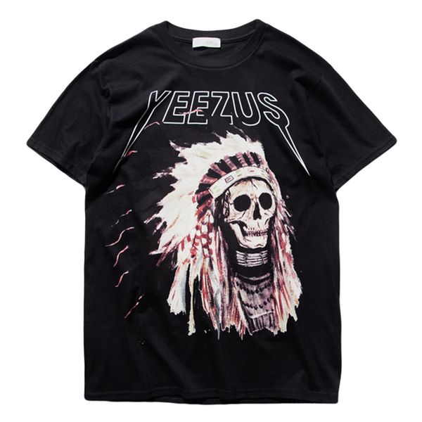 

designer t shirts fashion tide kanye streetwear shirt designer t shirts mens clothing slim letter indiana print short sleeve tees, White;black