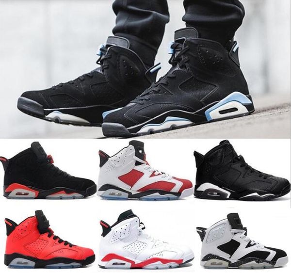 

2018 баскетбольные кроссовки 6 Maroon Олимпийский Злой бык черный кот Инфракрасный Oreo