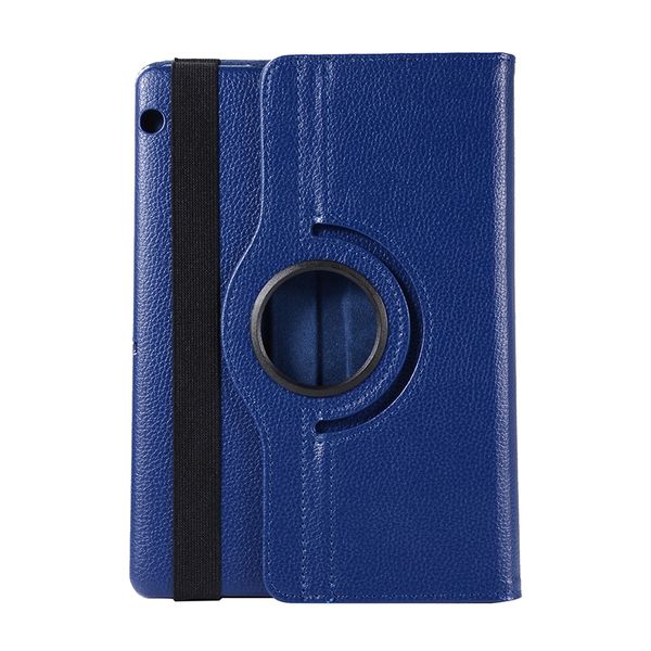 

Личи кожаный чехол откидная крышка с Swiver Kickstand для Huawei MediaPad T3 10 9,6 АГС-L09-L03 AGS Tablet