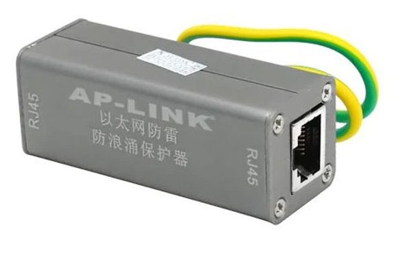 

1 PCS Ethernet Network Card RJ45 Surge Protector Thunder Lightning Arrester Protection Device