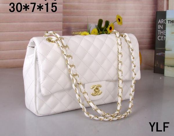 

Fa hion houlder bag women luxury chain cro body bag handbag famou de igner pur e female me age bag ize30x7x15cm