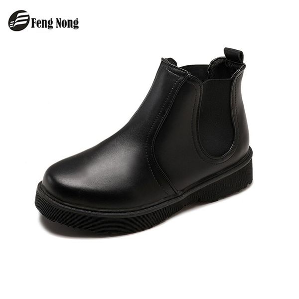 Großhandel Fengnong Klassische Reife Stiefel Elastische Frauen Frühling Herbst Pu Leder Stiefel Frauen Beleg Auf Runde Schuhe Mädchen Stiefel WBT138 Großhandel Fengnong Klassische Reife Stiefel Elastische Frauen Frühling Herbst Pu Leder Stiefel Frauen Beleg Auf Runde Schuhe Mädchen Stiefel WBT138
