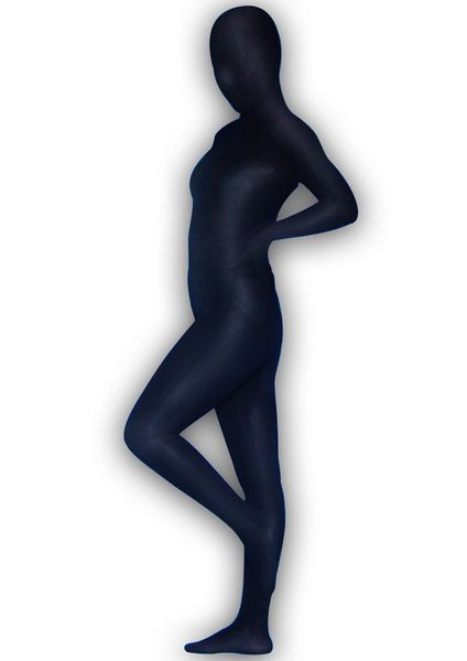 4 colores, nuevo traje negro de Zentai Lycra