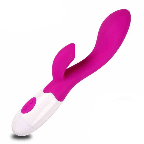 2021 Silicone coelho vibrador 360 graus girando e empurrando g vibrador vibrador adulto brinquedos sexuais para as mulheres