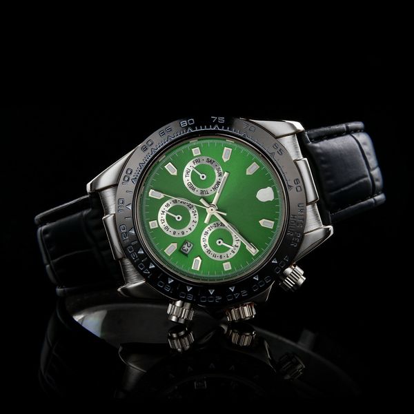 

роскошные мужские Спортивные кварцевые часы мужская мода кожаный ремешок наручные часы Япония кварцевые стиль топ авто дата часы