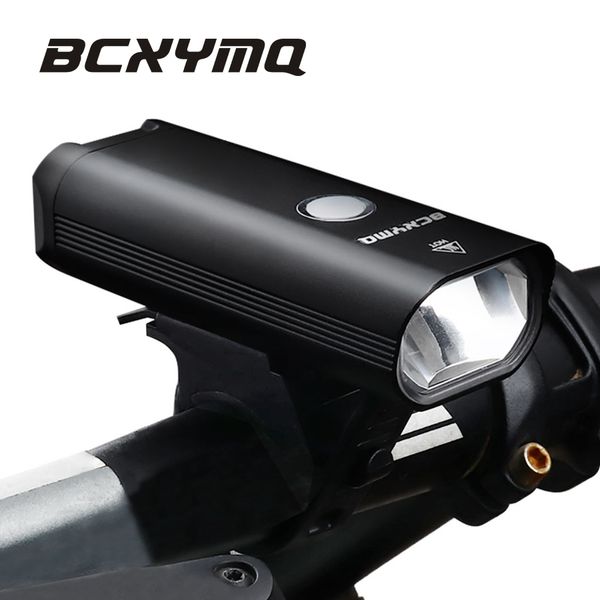 

bcxymq bike light built in battery bicycle light usb rechargeable accessories waterproof metal front cycling