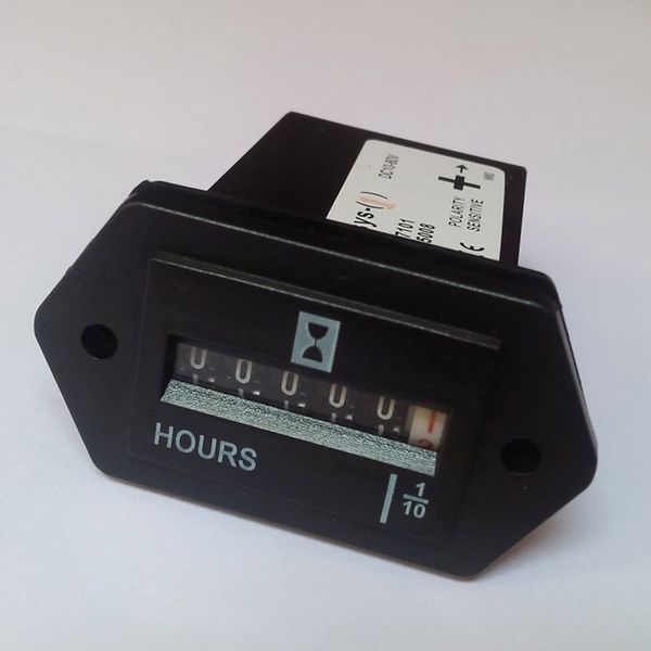 

Fully Sealed Quartz Electronic Timer SYS-1 Hour Meter DC AC 0.3W Waterproof Counter for Industrial Timing