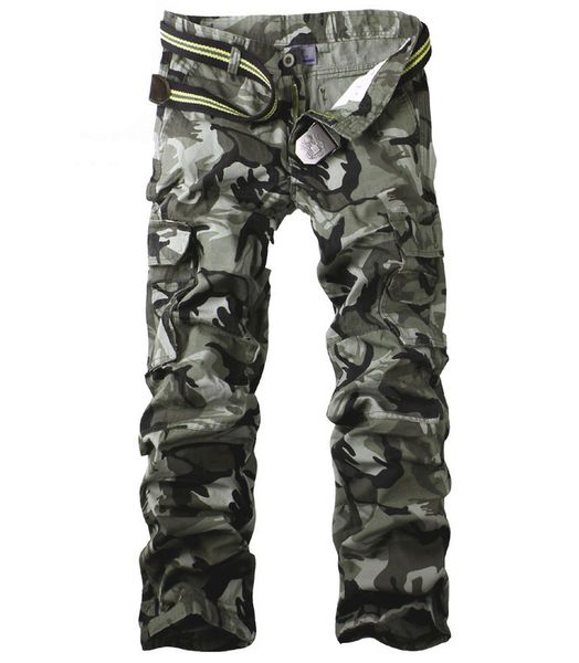 

100% cotton spot camouflage pants pants k8, Black