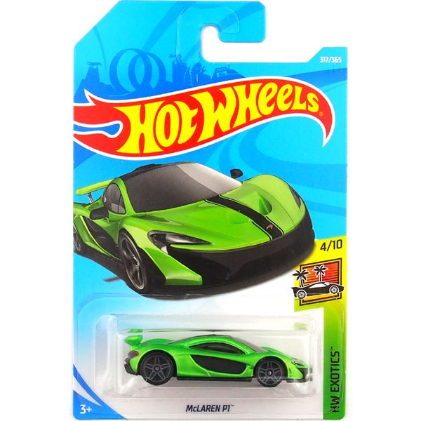 hot wheels mclaren p1 green