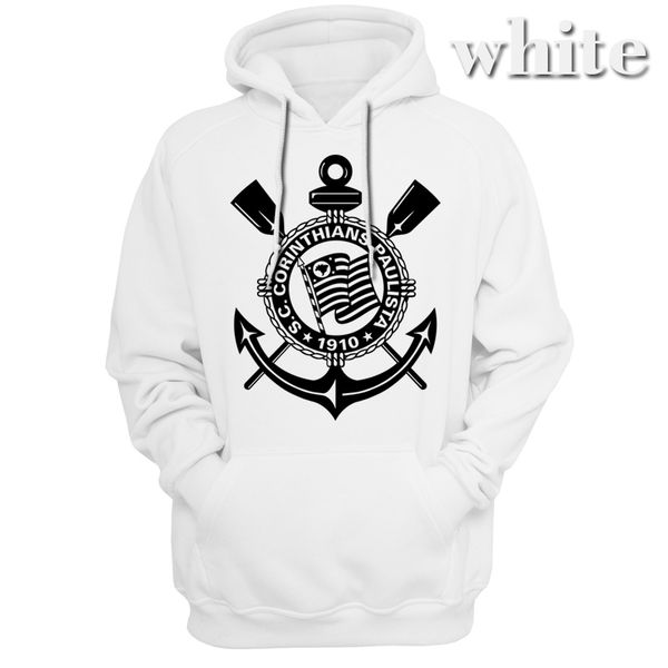 

Коринфяне Паулиста (SP) Бразилия мужчины балахон кофты верхняя одежда коринфяне Паулиста (SP) клуб с капюшоном толстовка повседневная одежда