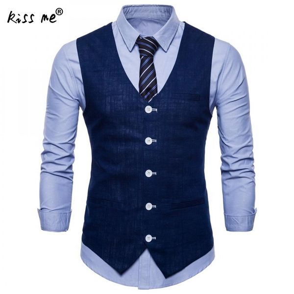 

men vest suit vest male slim fit mens waistcoat sleeveless formal business jacket colete masculino waistcoat for men, Black;white