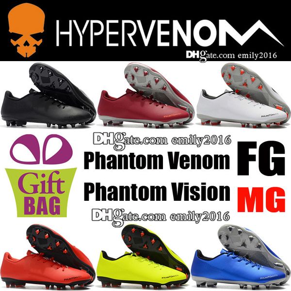 2018 Top High Quailty Mens Low Ankle Football Boots Phantom Vision