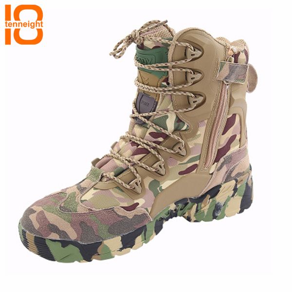 

tenneight outdoor desert hunting tactical boots men boots camouflage sports climbing shoes hiking travel shoes