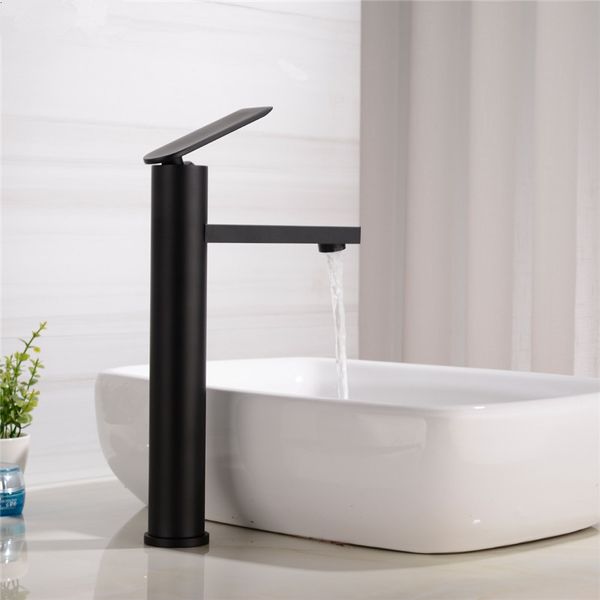 

Bathroom Basin Faucet Sink Mixer Tap Solid Brass Tap Water Faucet Waterfall Basin Mixer Faucet Chrome&Black&Brushed Gold