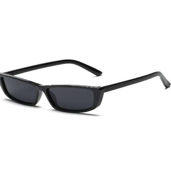 

owl city vintage rectangle sunglasses women brand designer small frame sun glasses retro black eyewear narrow glasses shades, White;black