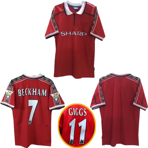 

Thai quality 1998 1999 man unite retro occer jer ey 1998 1999 beckham gigg football hirt 1998 1999 man unite legendary retro jer ey
