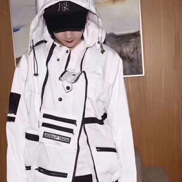 

S X TN крутая технология с капюшоном 16SS белый солдат черный солдат мужчины и женщины пары высокое качество Три цвета HFBYJK059