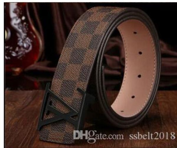

2018 v belt de ign buckle belt men and women fa hion de igner belt luxury cow genuine leather belt wai t