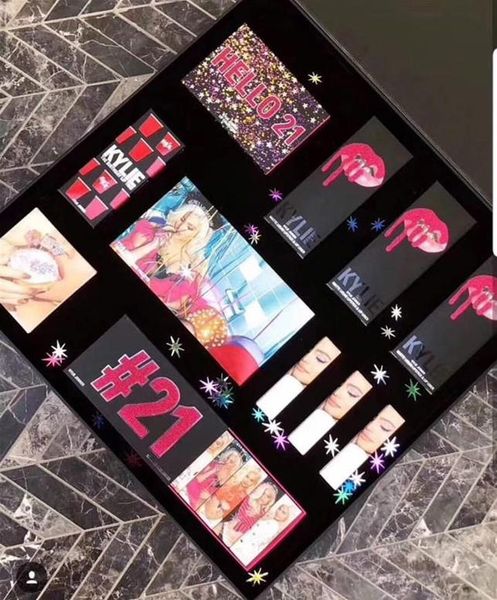 2018 New Ky Jenner Cosmetics 21st Birthday Collection Hello 21 Lip