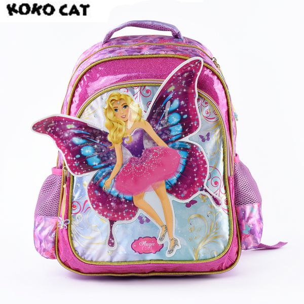 

2017 cartoon eva kids children school backpack cute angel bags girl bookbag school backpacks for teens girls student schoolbag
