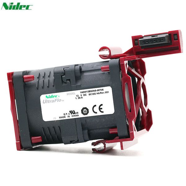 

nidec v40w12bs2n5-08t06 4028 40*40*28mm 1.20a 12v server inverter 1u cooling fan