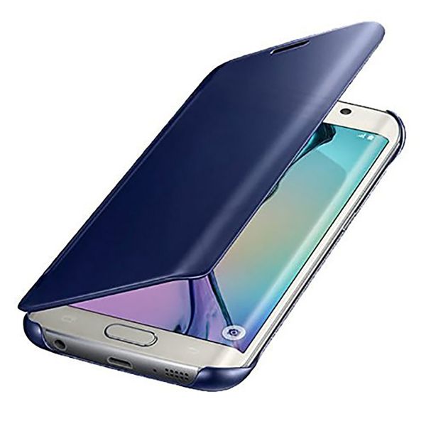 

2019 Новый для Galaxy S9 S9 PLUS S8 S8 Plus Note 8 S7 КРАЙ S6 Edge Plus, J7 Prime, Зеркало Прозрачная откидная крышка корпуса Гиперболическое зеркало